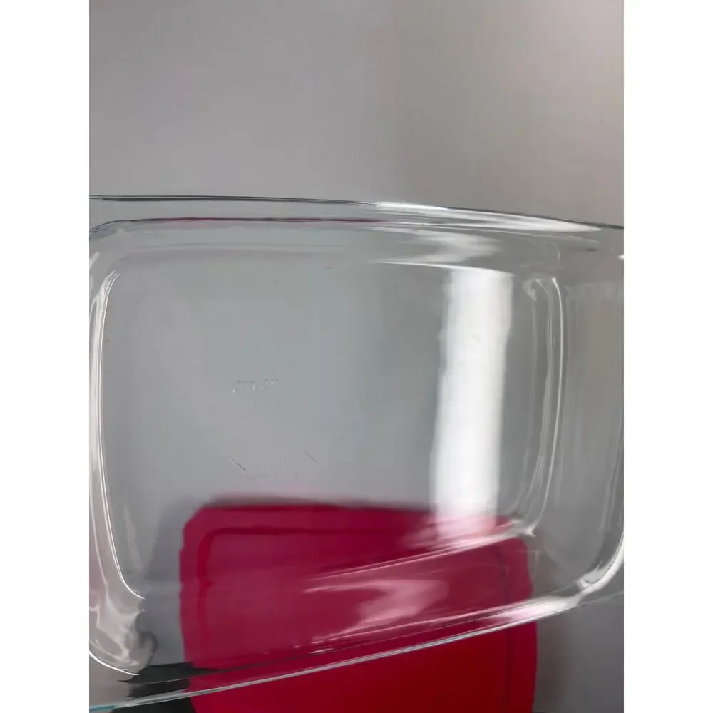 Pyrex clear glass